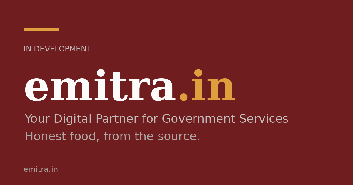 Link preview image for emitra.in